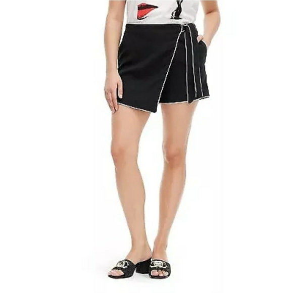DVF for Target Women's Side Wrap Mini Skort - Picture 2 of 11